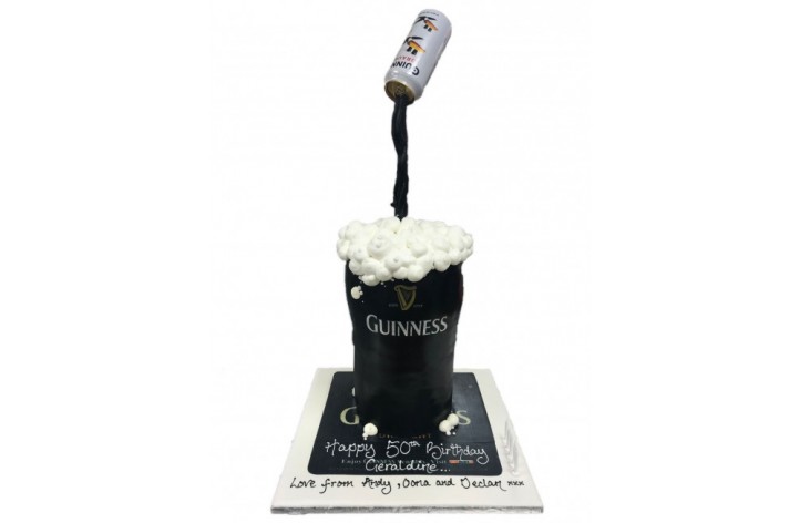 Guinness Cake & Can 